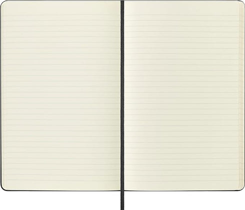 MOLESKINE RULED HARD BLACK